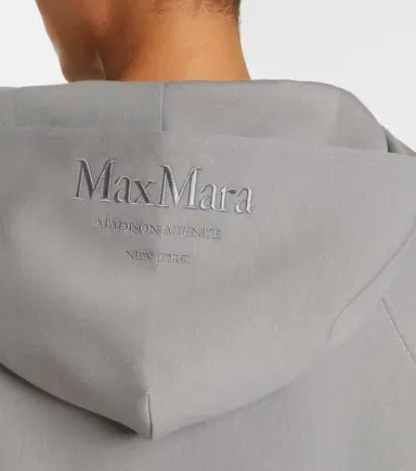 'S Max Mara Cotton-blend jersey hoodie | Thumbnail 5