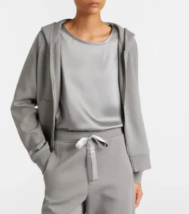'S Max Mara Cotton-blend jersey hoodie | Thumbnail 6