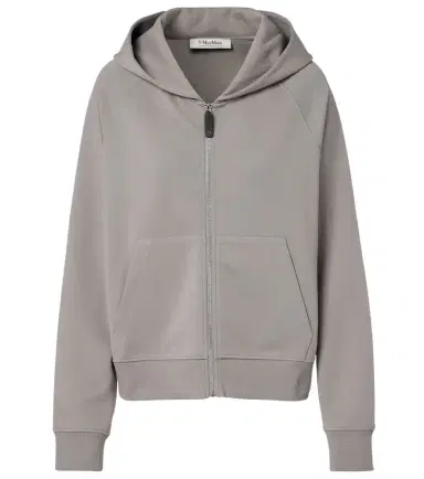 'S Max Mara Cotton-blend jersey hoodie | Thumbnail 1