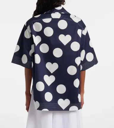 Jacquemus Marin polka-dot cotton poplin shirt | Thumbnail 5