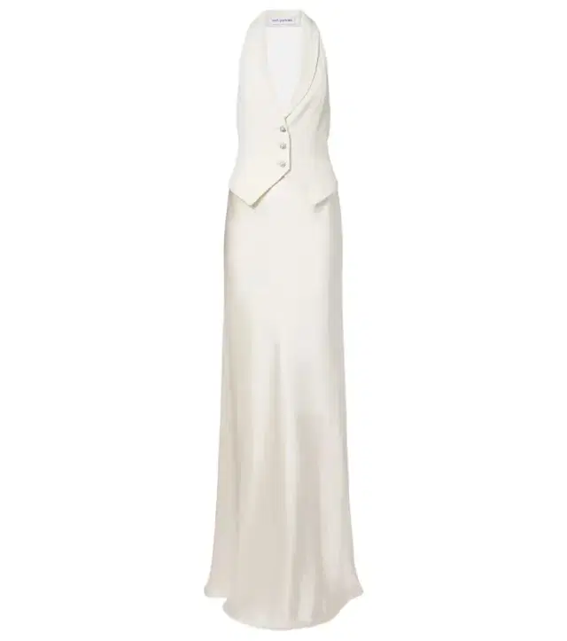 Satin maxi dress