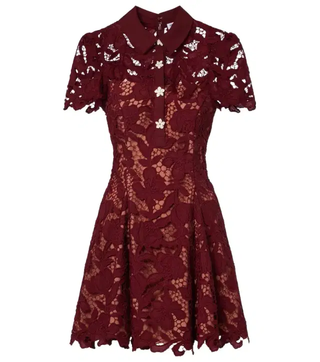 Lace minidress