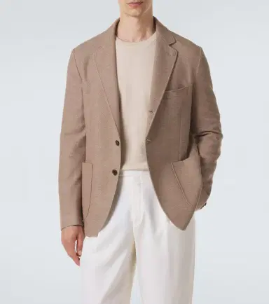 Brioni Wool and silk blazer | Thumbnail 4