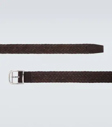 Brioni Braided suede belt | Thumbnail 2