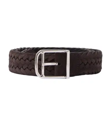 Brioni Braided suede belt | Thumbnail 1