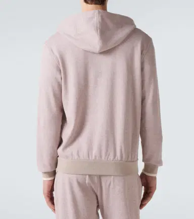 Brioni Cotton-blend zip-up hoodie | Thumbnail 5 Brioni Cotton-blend zip-up hoodie | Thumbnail 5