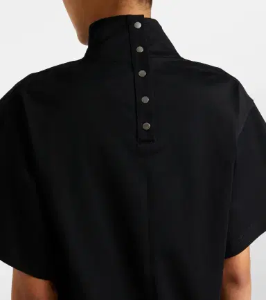 Alaïa Alaïa Asymmetric cotton jersey T-shirt | Thumbnail 5 Alaïa Alaïa Asymmetric cotton jersey T-shirt | Thumbnail 5