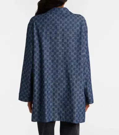 Gucci GG jacquard denim shirt | Thumbnail 3