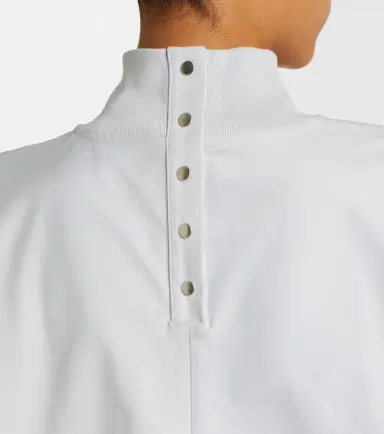 Alaia Alaïa Cropped cotton jersey T-shirt | Thumbnail 3