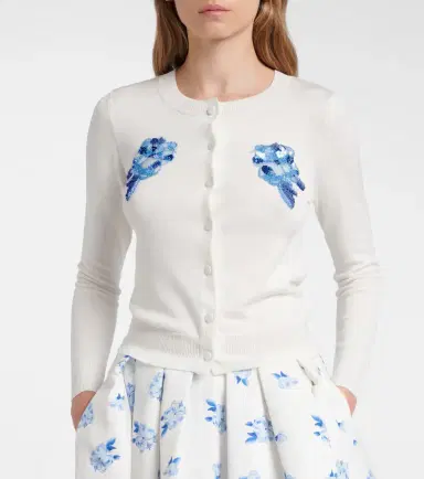 Leo Lin Claire embellished cardigan | Thumbnail 3 Leo Lin Claire embellished cardigan | Thumbnail 3