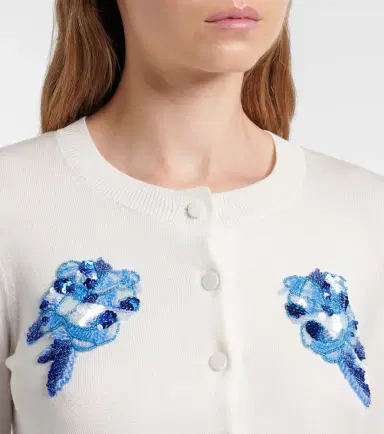 Leo Lin Claire embellished cardigan | Thumbnail 4 Leo Lin Claire embellished cardigan | Thumbnail 4