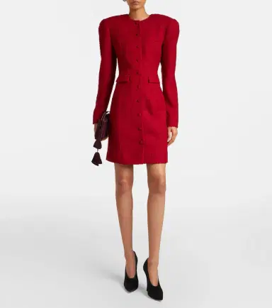 Magda Butrym Bouclé minidress | Thumbnail 2