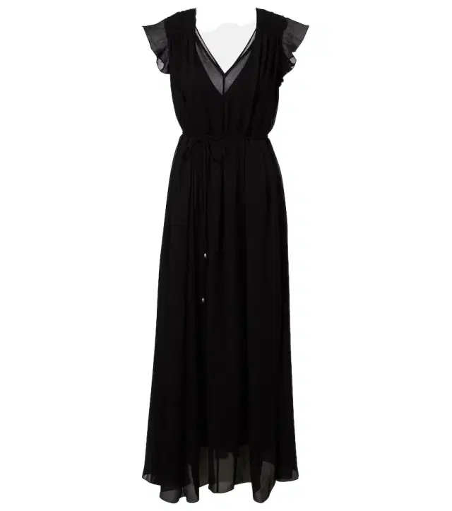 Concert silk maxi dress