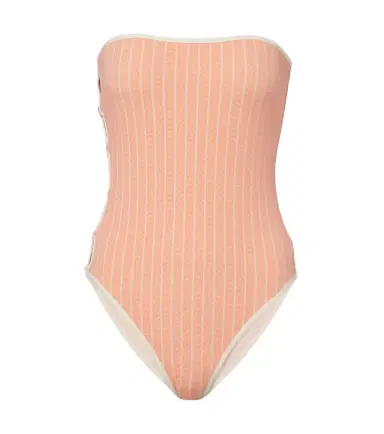 Eres Golden chevron swimsuit | Thumbnail 1 Eres Golden chevron swimsuit | Thumbnail 1