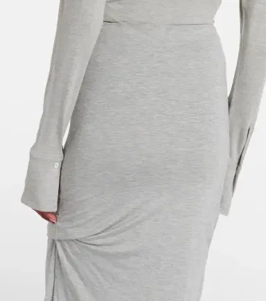 TOTEME Jersey maxi skirt | Thumbnail 4