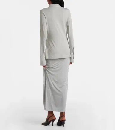 TOTEME Jersey maxi skirt | Thumbnail 5