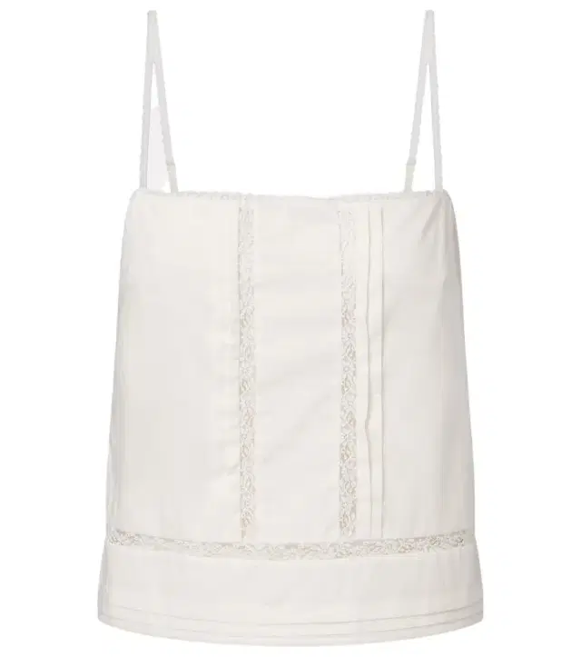Corinna embroidered cotton voile top