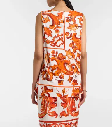 Dolce & Gabbana Majolica tank top | Thumbnail 3