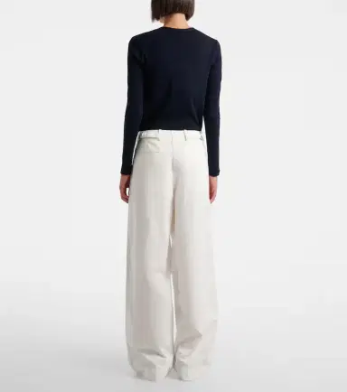 The Row Fadry cotton gabardine wide-leg pants | Thumbnail 2 The Row Fadry cotton gabardine wide-leg pants | Thumbnail 2