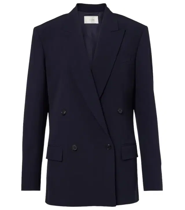 Paden double-breasted virgin wool blazer