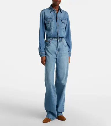 Tod's High-rise wide-leg jeans | Thumbnail 5 Tod's High-rise wide-leg jeans | Thumbnail 5