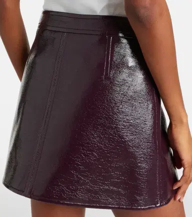 Courrèges Courrèges Cotton-blend miniskirt | Thumbnail 3 Courrèges Courrèges Cotton-blend miniskirt | Thumbnail 3