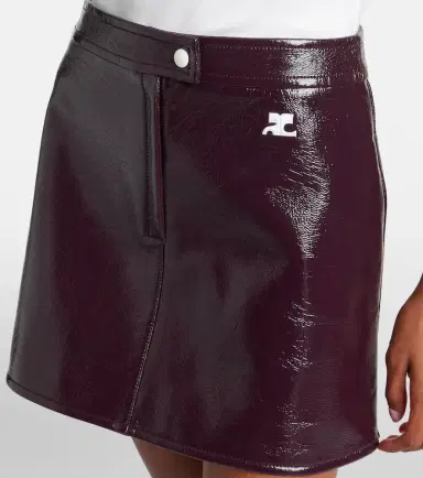 Courrèges Courrèges Cotton-blend miniskirt | Thumbnail 4 Courrèges Courrèges Cotton-blend miniskirt | Thumbnail 4