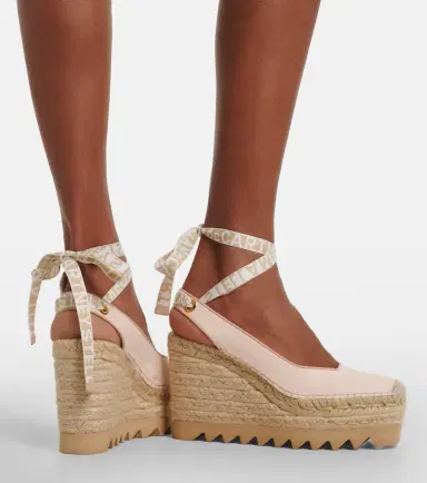 Stella McCartney Gaia espadrille wedges | Thumbnail 6