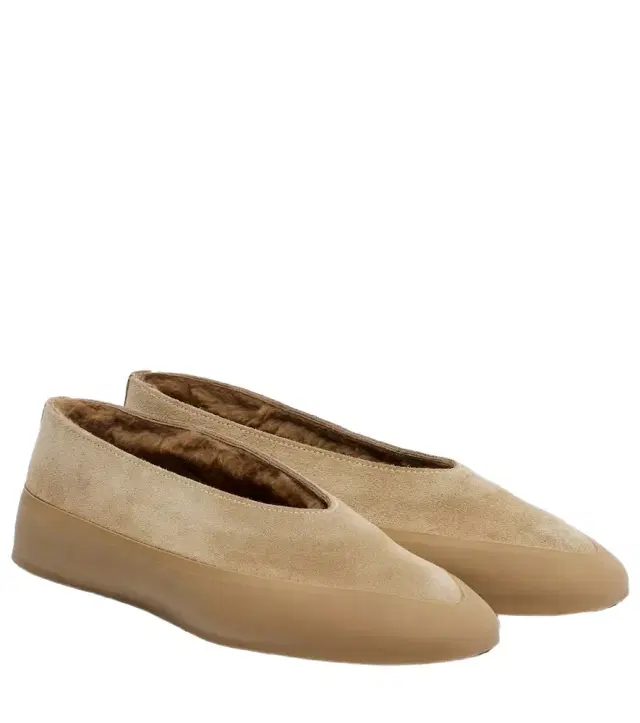 Le Monde Beryl Le Monde Béryl Apres Ski shearling-lined suede ballet flats