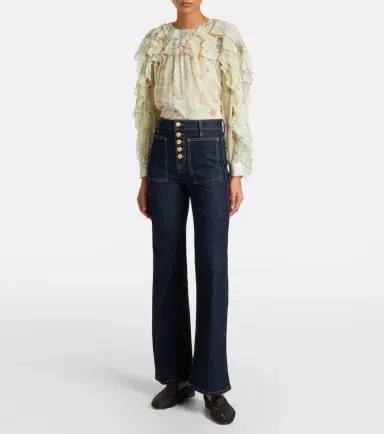 Ulla Johnson Lou flared jeans | Thumbnail 3 Ulla Johnson Lou flared jeans | Thumbnail 3