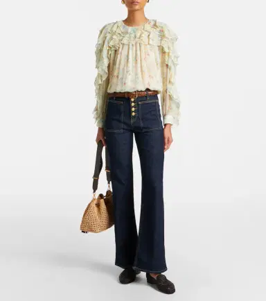 Ulla Johnson Lou flared jeans | Thumbnail 5 Ulla Johnson Lou flared jeans | Thumbnail 5