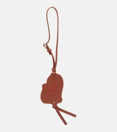 Loewe Lion leather bag charm | Thumbnail 3