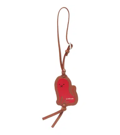 Loewe Lion leather bag charm | Thumbnail 1