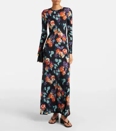 Ulla Johnson Amari printed jersey maxi dress | Thumbnail 3