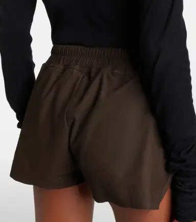Rick Owens Fog suede shorts | Thumbnail 4 Rick Owens Fog suede shorts | Thumbnail 4