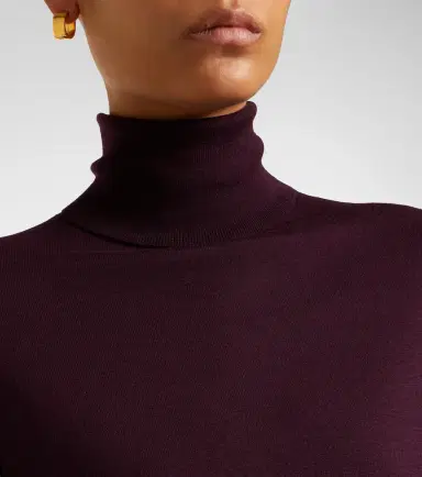Jardin des Orangers Turtleneck virgin wool sweater | Thumbnail 2