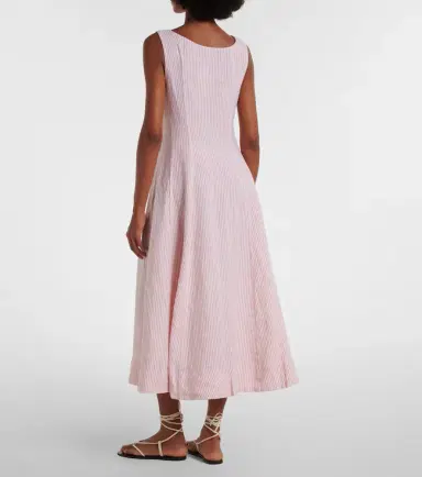 Polo Ralph Lauren Striped linen midi dress | Thumbnail 3