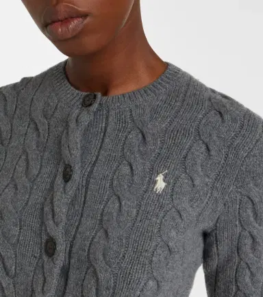 Polo Ralph Lauren Cable-knit wool and cashmere cardigan | Thumbnail 2 Polo Ralph Lauren Cable-knit wool and cashmere cardigan | Thumbnail 2