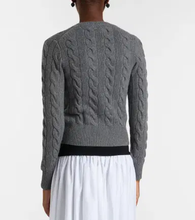Polo Ralph Lauren Cable-knit wool and cashmere cardigan | Thumbnail 4 Polo Ralph Lauren Cable-knit wool and cashmere cardigan | Thumbnail 4