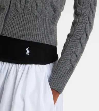 Polo Ralph Lauren Cable-knit wool and cashmere cardigan | Thumbnail 5 Polo Ralph Lauren Cable-knit wool and cashmere cardigan | Thumbnail 5