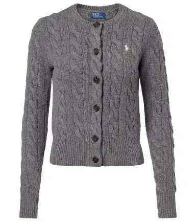 Polo Ralph Lauren Cable-knit wool and cashmere cardigan | Thumbnail 1 Polo Ralph Lauren Cable-knit wool and cashmere cardigan | Thumbnail 1