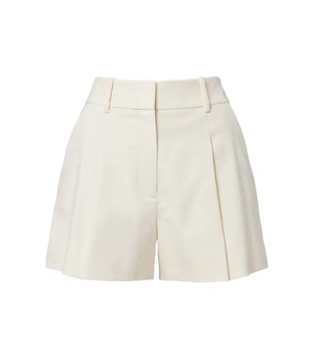 Craig cotton-blend twill shorts