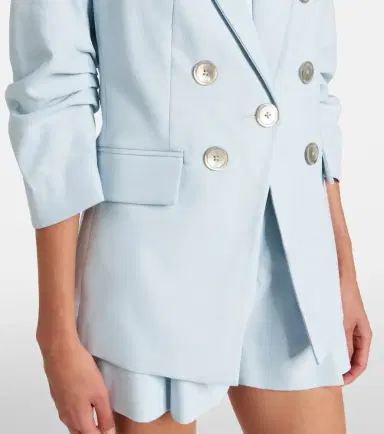 Veronica Beard Tomi Dickey twill single-breasted blazer | Thumbnail 5 Veronica Beard Tomi Dickey twill single-breasted blazer | Thumbnail 5