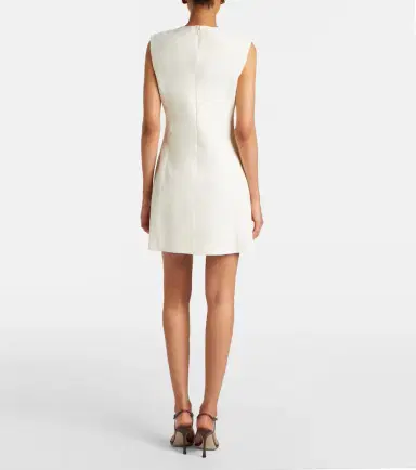 Veronica Beard Devlin cotton-blend twill minidress | Thumbnail 2