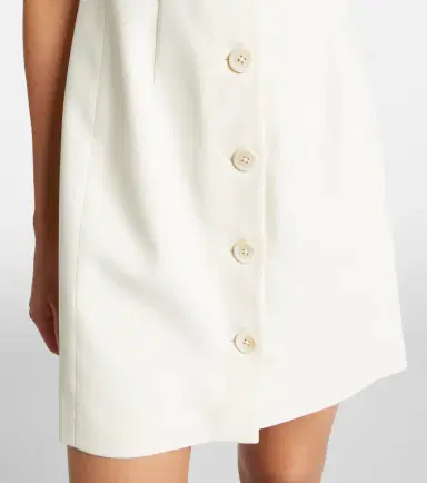 Veronica Beard Devlin cotton-blend twill minidress | Thumbnail 3