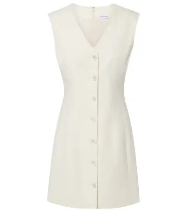 Veronica Beard Devlin cotton-blend twill minidress | Thumbnail 1