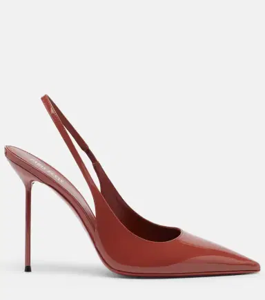 Paris Texas Lidia patent leather slingback pumps | Thumbnail 4 Paris Texas Lidia patent leather slingback pumps | Thumbnail 4