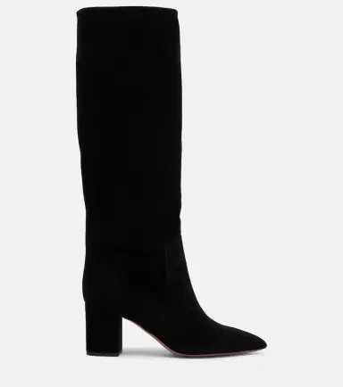 Paris Texas Anja suede knee-high boots | Thumbnail 4