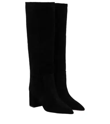 Paris Texas Anja suede knee-high boots | Thumbnail 1