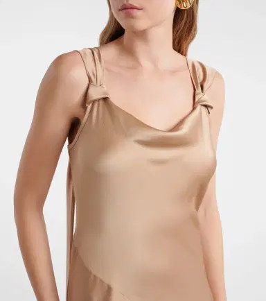 Max Mara Elegante satin maxi dress | Thumbnail 5